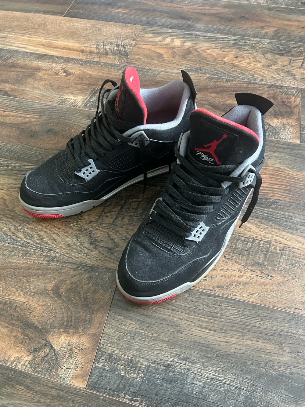 Air Jordan 4 Retro OG 'Bred' 2019 308497-060 sz 13